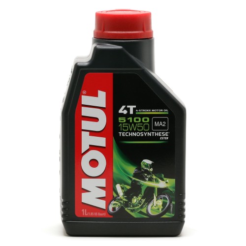 Motul 5100 ester 15W-50  4T Motorrad Motoröl 1l